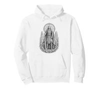Arte de Nuada Celtic Silver Hand Warrior King Line Sudadera con Capucha