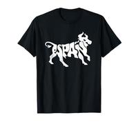 Arte de palabras de toro de España - Animal Espana genial Camiseta