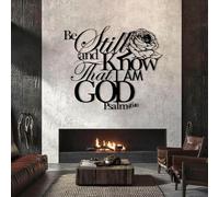 Arte de pared de metal con escritura inspiradora, decoración moderna del hogar para espacios de vida