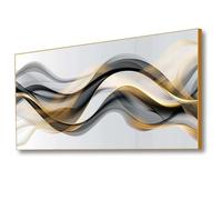 Arte de Pared de Metal Grueso Grande, Arte de Pared Abstracto Dorado, Arte de Pared Abstracto Gris, Arte de Pared Abstracto Negro y Dorado, Arte de Pared Abstracto Blanco y Negro, Arte de Pared para