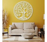 Arte de pared del árbol de la vida, arte de pared de metal del árbol de la vida, decoración de pared del árbol de la vida, arte de pared de árbol de metal, silueta de árbol, decoración de sala de esta