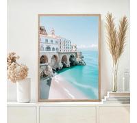 Arte de pared minimalista de estilo nórdico, pósteres e impresiones de paisajes urbanos de Italia, pintura en lienzo para sala de estar, decoración moderna del hogar, 50 x 75 cm, sin marco