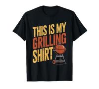 Arte de parrilla divertido para hombres Barabla de carne de Camiseta