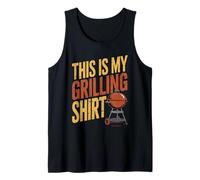 Arte de parrilla divertido para hombres Barabla de carne de Camiseta sin Mangas