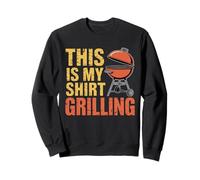 Arte de parrilla divertido para hombres, mujeres, carne de Sudadera