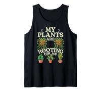 Arte de Plantas acogedoras Mis Plantas están enraizándome para mí Camiseta sin Mangas