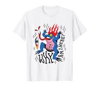 Arte de rana trippy y tercer ojo Camiseta