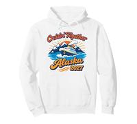 Arte de Recuerdo de la expedición Alaska 2027 Cruising Together Sudadera con Capucha