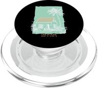 Arte de Recuerdo de South Padre Island, Texas, SPI para Vacaciones de Primavera PopSockets PopGrip para MagSafe