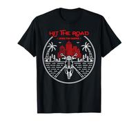 Arte de Regalo Hit The Road para Motocross, Motociclistas Camiseta
