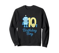 Arte de Robótica Moderna Cumpleaños Niño Sudadera