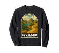 Arte de senderos de senderismo de West Highland Way Escocia Sudadera