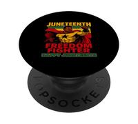 Arte de superhéroes de Freedom Fighter del 19 de junio PopSockets PopGrip Adhesivo