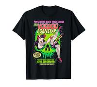 Arte de Terror - Estrella Porno Vudú - Psychobilly Punk Art Camiseta