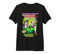 Arte de Terror - Estrella Porno vudú - Psychobilly Punk Art Camiseta Premium