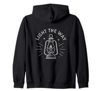 Arte de tiza Light the Way Sudadera con Capucha