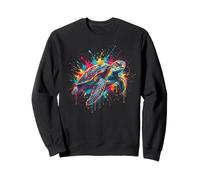 Arte de Tortugas Marinas con Salpicaduras Tropicales, Ocean Lovers Surfer Beach Sudadera