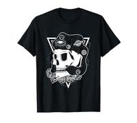 Arte de visión de calavera cósmica Camiseta