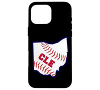 Arte del béisbol del Centro de Cleveland Ohio CLE Love The Land Gifts Carcasa para iPhone 16 Pro MAX