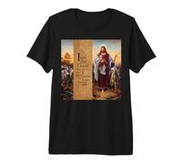 Arte del Buen Pastor, el Juan 10 Plockhorst Jesucristo Camiseta Premium