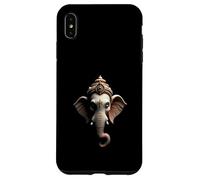 Arte del dios hindú con cabeza de Ganesha Carcasa para iPhone XS Max