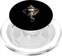 Arte del dios hindú con cabeza de Ganesha PopSockets PopGrip para MagSafe