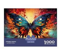 Arte del Fuego de la Mariposa Elaboración De Calidad Regalo Ideal para Fans De Puzzles, Adultos Y Jóvenes Amantes De Juegos Mentales 70x50cm/1000pcs