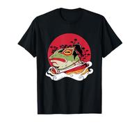 Arte del guerrero de la rana samurái Camiseta