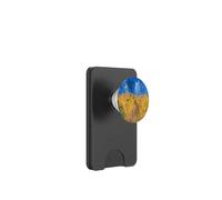 Arte del impresionismo vintage: campo y cuervos PopSockets PopWallet para MagSafe