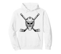 Arte del Jugador de Hockey sobre Hielo Sudadera con Capucha