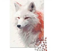 Arte del Lobo Blanco 1000 Piezas Stock De Cartas Premium Rompecabezas Clásicos Pareja Socios Alivio del Estrés Decoración De Paredes Paquete De Valor 70x50cm/1000pcs
