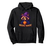 Arte del Mago místico Tanuki Sudadera con Capucha