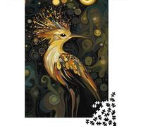 Arte del pájaro Dorado Paquete De 1000 Piezas Papel Ecológico Personas Que Aman Entrenamiento Cerebral Fácil Limpiar Noche Juegos Familia 38x26cm/1000pcs