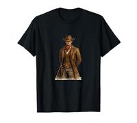 Arte del Patrimonio de Western Cowboy Frontier Camiseta