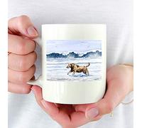 Arte Del Perro Chesapeake Bay Retriever Tazas Té Cerámica Tazón Graciosa Tazas De Regalo Regalos Divertidos Para Amigos Familiares Oficina 330Ml