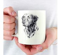 Arte Del Perro Chesapeake Bay Retriever Tazón De Café Graciosa Tazas Té Novedad Tazas De Regalo Regalos Novedosos Para Oficina Trabajo Novios 330Ml