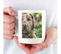 Arte Del Perro Chesapeake Bay Retriever Tazón De Café Novedad Tazas Té Cerámica Tazas De Regalo Regalos Novedosos Para Novios Oficina Trabajo 330Ml
