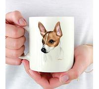 Arte Del Perro Toy Fox Terrier Tazón De Café Novedad Tazas Té Graciosa Tazón Regalos Divertidos Para Oficina Colegas Trabajo 330Ml