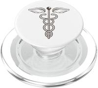 Arte del símbolo de curación alada PopSockets PopGrip para MagSafe