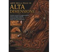 Arte della pelle di alta dimensione: Tecniche avanzate per l'intaglio di Sheridan, il lavoro con figure realistiche, la smussatura di precisione e le finiture con tintura professionale
