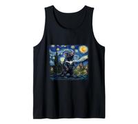 Arte Diablo De Tasmania Van Gogh Camiseta sin Mangas