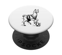 Arte Divertido de Alpaca de fútbol PopSockets PopGrip Adhesivo