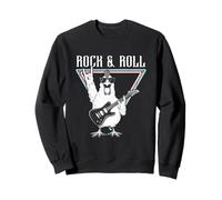 Arte Divertido de Guitarra Rock & Roll Chicken Sudadera