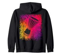 Arte Djembe Genial Un Tambor Africano De Orgulloso Baterista Sudadera con Capucha