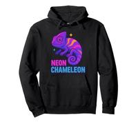 Arte en Color camaleón vívido Sudadera con Capucha