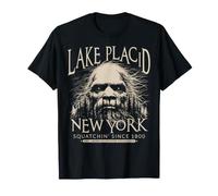 Arte en Marfil de Bigfoot 1800 Sasquatch de Lake Placid, Nueva York Camiseta