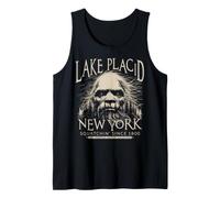 Arte en Marfil de Bigfoot 1800 Sasquatch de Lake Placid, Nueva York Camiseta sin Mangas