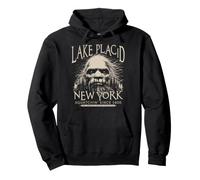 Arte en Marfil de Bigfoot 1800 Sasquatch de Lake Placid, Nueva York Sudadera con Capucha