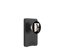 Arte en Tinta Samurai Cat Warrior Ink Kawaii Anime Cat Samurai PopSockets PopWallet para MagSafe