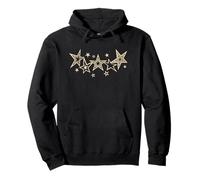 Arte Espacial de los 90 del Quinteto Celestial Star Cluster Y2K Sudadera con Capucha
